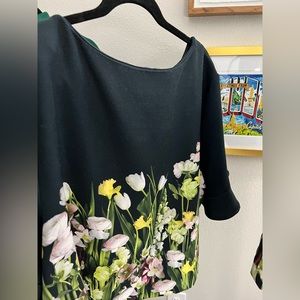 Gently used floral blouse from the target x Victoria Beckham collaboration
